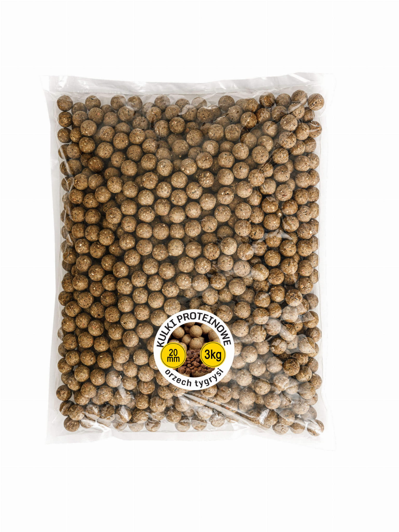 Kulki Proteinowe Orzech Tygrysi 20mm 3kg