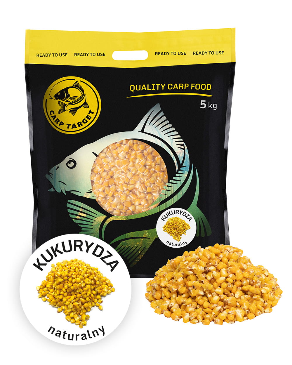 Kukurydza Wędkarska Naturalna Zanęta 5 kg