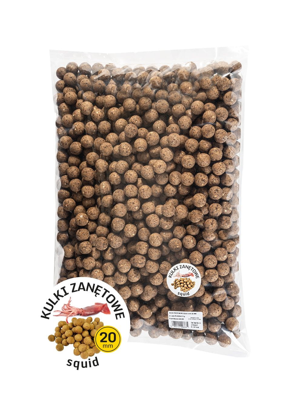 Kulki Proteinowe Squid 20mm 5 kg