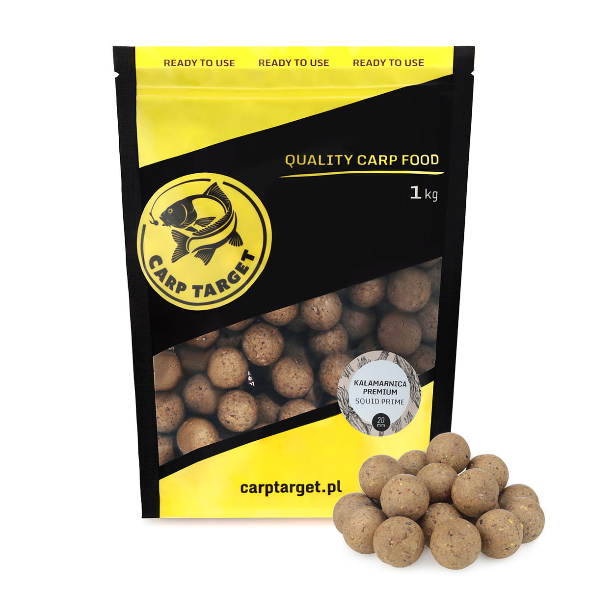 Kulki Proteinowe Squid Premium 20mm Carp Target 1kg